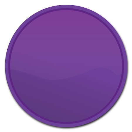 Purple Circle Corrugated Plastic Sign